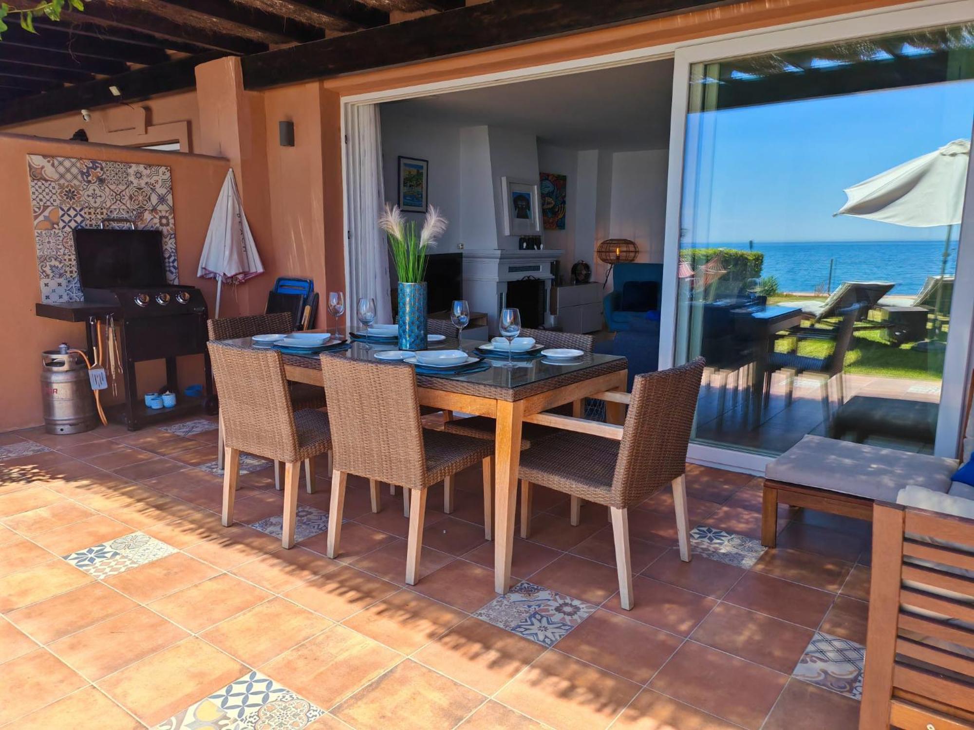 Beachfront Townhouse Estepona Exterior foto